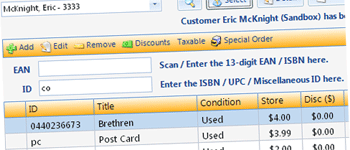 Process sales quickly and easily